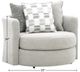 Albany Industries Glenrock Gray Swivel Chair-1