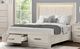 Furniture of America® Wellingborough Light Gray Eastern King Panel Storage Bed-0