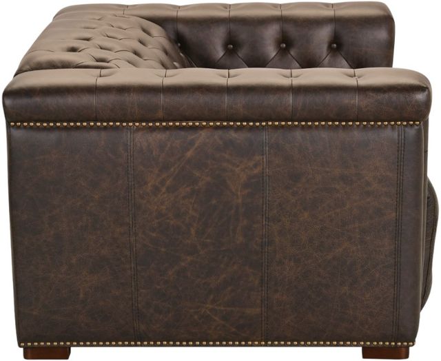 Hooker® Furniture SS Savion Deux West Saddlewood Power Recliner with Power Headrest-3