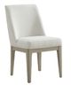 Elements International Elma Almond/White Dining Side Chair-0