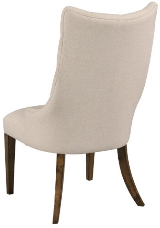 Kincaid® Commonwealth Higgins Brown/White Upholstered Host Chair-1
