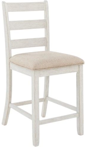 Signature Design by Ashley® Skempton 7-Piece Light Brown/White Counter Height Dining Set-3