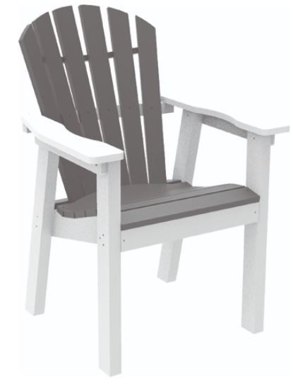 Seaside Casual Adirondack Shellback Dining Chair-0