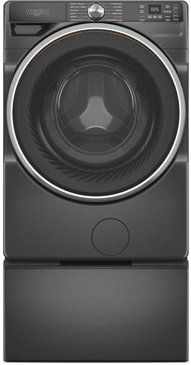Whirlpool® 27" W x 16” H Volcano Black Laundry Pedestal-3