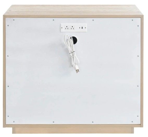 Universal Explore Home™ Modern Desert Plint Nightstand-2