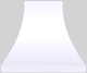 Vent-A-Hood® Designer Series 36" White Wall Mounted Range Hood-0