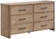 New Classic® Home Furnishings Anika Natural Dresser-0