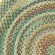 Capel Rugs Bear Creek Sage 36" Round Throw Rug-1