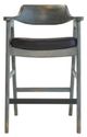 Nest Home Collections Wagner Black Faux Leather Bar Chair-0