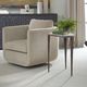 Uttermost® Arnold Marble Top Side Table with Dark Bronze Base-1