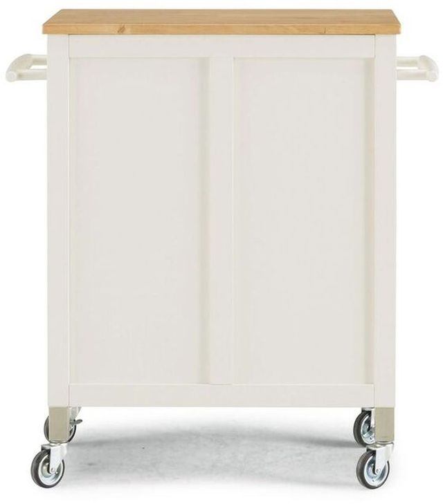 homestyles® Blanche White Kitchen Cart-3