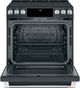 Café™ 30" Matte Black Slide-In Electric Range-1