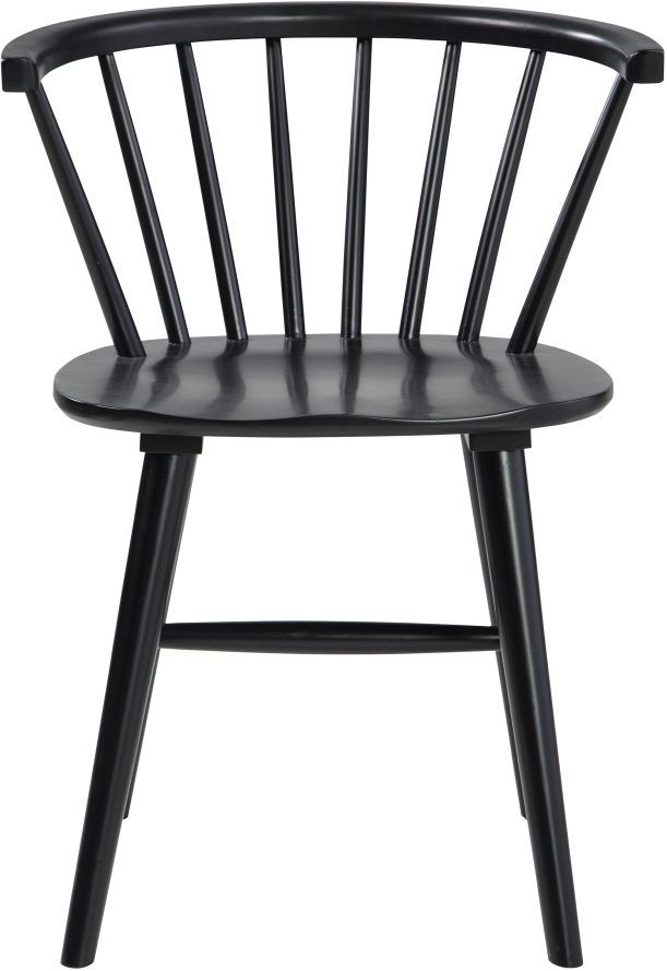Signature Design by Ashley® Otaska Black Dining Chair-2