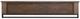 International Furniture Direct Natural Teca Multi-Brown Queen Platform Bed Footboard with Rails-0