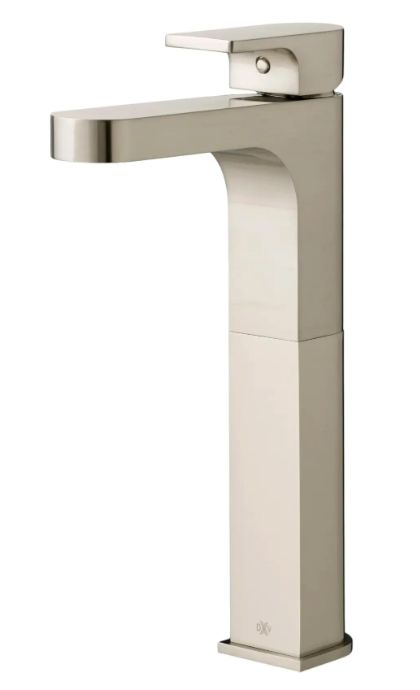 DXV Equility® Brushed Nickel Single Handle Vessel Bathroom Faucet with Lever Handle-1