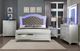Homelegance® Leesa Silver California King Platform Bed-1