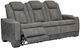 Signature Design by Ashley® Next-Gen DuraPella Two-tone Slate Power Reclining Sofa-0