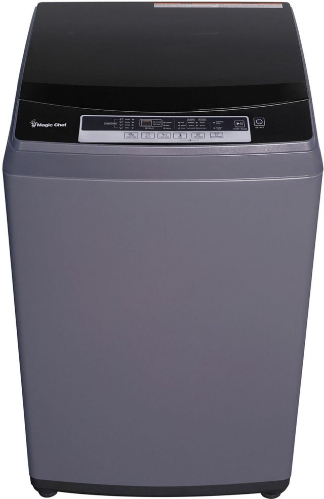 Magic Chef® 2.0 Cu. Ft. Silver Impeller Compact Top Load Washer