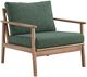 New Classic® Home Furnishings Ashton Moss Acacia/Fabric Outdoor Patio Club Chair-0