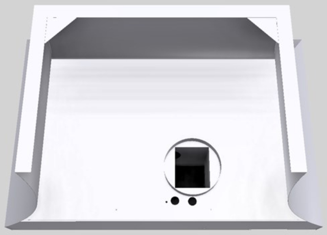 Vent-A-Hood® Designer Series 36" White Wall Mounted Range Hood-3