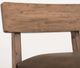 International Furniture Direct Balam Gunmetal/Stained Brown Upholstered Barstool-4