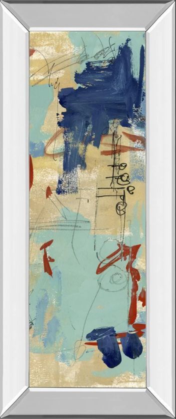 Classy Art Composition 4A by Melissa Wang Mirror Framed Wall Art-0