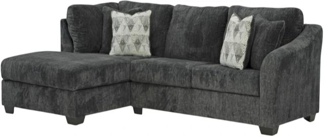 Signature Design by Ashley® Biddeford 2-Piece Shadow Left-Arm Facing Sleeper Sectional and Chaise-0