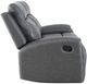 Steve Silver Co. Gaston Gray Manual Reclining Loveseat-4