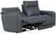 Catnapper® Nico Silver/Twilight Power Headrest Reclining Sofa-3