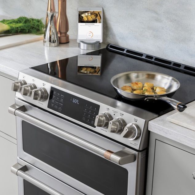 Café™ 30" Stainless Steel Slide In Induction Range-15