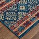 Feizy Nolan Blue/Rust 5' x 8' Rug-2