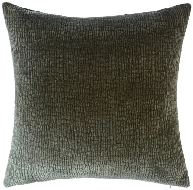 Harp & Finial® Ricci Sage Textured Velvet Pillow-0
