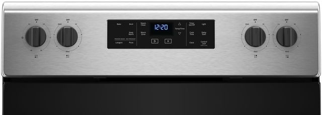 Whirlpool® 30" Free Standing Electric Range-Fingerprint Resistant Stainless Steel-2