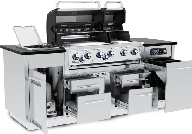Broil King® Imperial™ QS 690i 6-Burner Stainless Steel Built In Natural Gas Grill-3