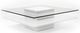 VIG Furniture Modrest Clarion Dark Clear/White Coffee Table-0