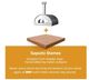 Fontana Forni Marinara 39" Gray Pizza Oven -2