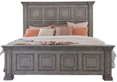 Liberty Furniture Big Valley Graystone California King Panel Bed