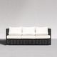 Enclover Chestnut Birds Eye/Black Sofa-1