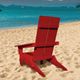 Enclover Adirondack Red Folding Chair-2