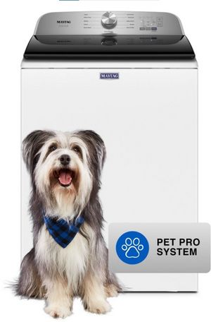 Maytag® Pet Pro System 4.7 Cu. Ft. White Top Load Washer