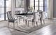 Furniture of America® Neuveville Black and Chrome Dining Table-0