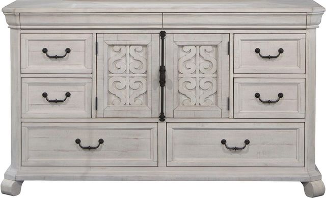 Magnussen Home® Bronwyn Alabaster Drawer Dresser-1