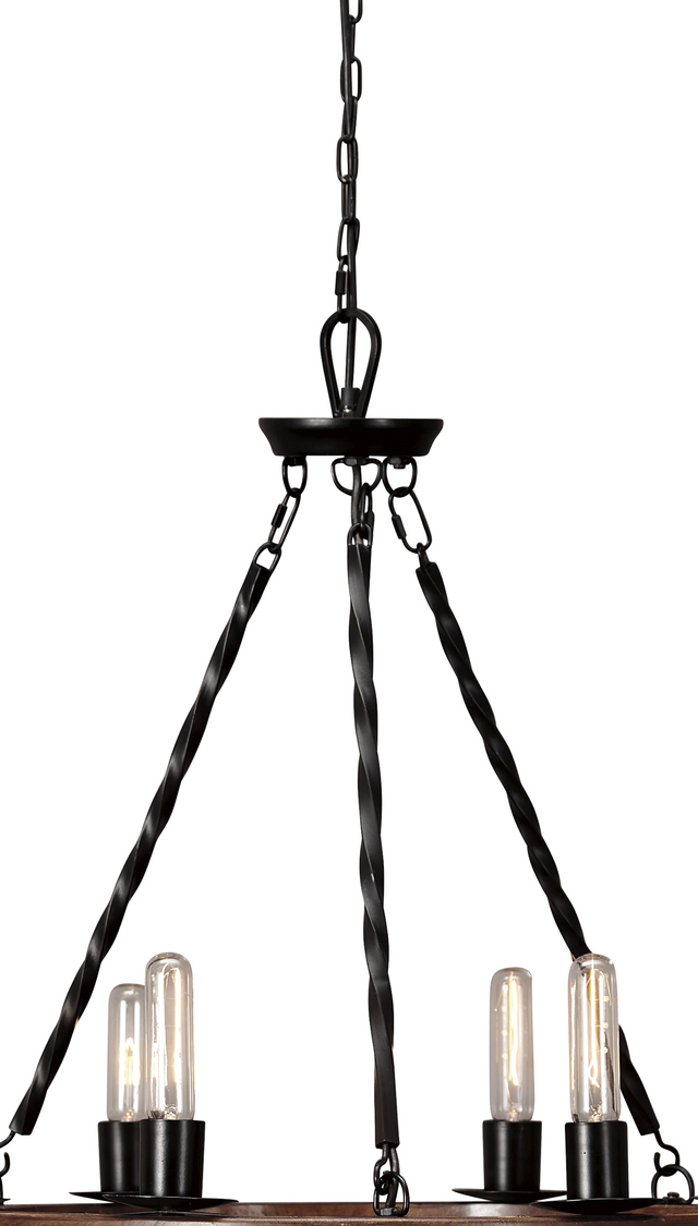 Signature Design by Ashley® Plato Brown Black Pendant Light-2