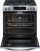 Frigidaire® 30'' Stainless Steel Slide-in Gas Range with Air Fry-1