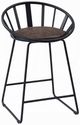 ACME Furniture Zudora 2-Piece Black Counter Height Chair-0