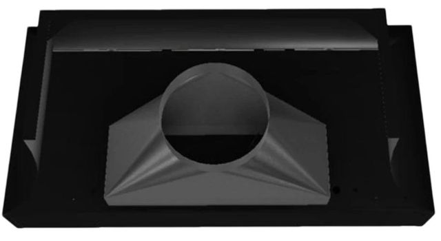 Vent-A-Hood® Designer Series 48" Black Wall Mounted Range Hood-2
