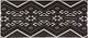 Coaster® Cababi Black/White Upholstered Storage Bench-1