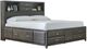 Signature Design by Ashley® Caitbrook 2-Piece Gray California King Storage Bed Set-2