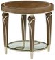 Michael Amini® Villa Cherie Hazelnut End Table-0