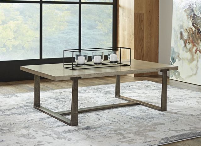 Signature Design by Ashley® Dalenville Gray Coffee Table-3